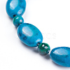 Natural Chrysocolla Beads Strands X-G-F647-07-3