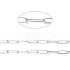 Tarnish Resistant 304 Stainless Steel Paperclip Chains CHS-F010-01C-P-2