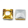 Pointed Back Glass Rhinestone Cabochons RGLA-T027-14x14mm-22-2
