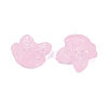 Frosted Transparent Acrylic Beads X1-OACR-P029-18B-01-3
