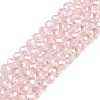 Electroplate Glass Beads Strands EGLA-A044-T3mm-B22-1