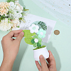 1Pc Hand Knitted Potted Plants Crochet Flower DJEW-SC0001-15B-3