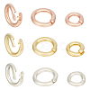 GOMAKERER 6Pcs 6 Styles 925 Sterling Silver Open Jump Rings STER-GO0001-17-1