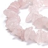 Natural Rose Quartz Beads Strands G-G011-14-2