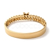 Stainless Steel 2 Lines Butterfly Hinged Bangles for Women BJEW-G719-21G-3