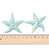 Ocean 304 Stainless Steel Enamel Big Pendants STAS-T076-08C-03G-3