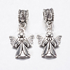 Tibetan Style Alloy European Dangle Charms PALLOY-F199-32AS-1