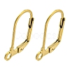 Ion Plating(IP) 304 Stainless Steel Leverback Earring Findings LS-STAS-P360-02B-G-1
