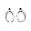 Tarnish Resistant 201 Stainless Steel Charms STAS-R105-O-1