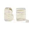 UV Plating Rainbow Iridescent Acrylic Beads OACR-C012-02I-1-3