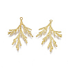 Brass Pendants KK-S349-034-NF-1