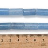 Dyed Natural Malaysia Jade Beads Strands G-C285-B01-01B-5