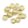 Brass Finger Ring/Brooch Sieve Findings KK-K184-37C-A-03-RS-1