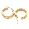 202 Stainless Steel Hoop Earrings EJEW-H003-38G-03-2