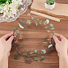 Iron Decorative Garden Stakes AJEW-WH0709-190-3