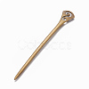 Tibetan Style Alloy Hair Stick Findings OHAR-WH0016-06B-2