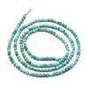 Natural HuBei Turquoise Beads Strands G-G792-38-2