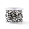 Tarnish Resistant 304 Stainless Steel Link Chains CHS-P007-10P-4