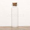 Glass Cork Bottles Ornament CON-PW0001-038F-1