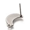 Non-Tarnish 304 Stainless Steel Stud Earring Findings LS-STAS-I176-10P-3