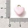 Brass Enamel Charms KK-R212-19G-02-3