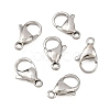 Non-Tarnish 316 Surgical Stainless Steel Lobster Claw Clasps X-STAS-316-FL15A-1