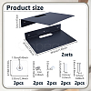 Carbon Steel Wall Mounted Router Storage Rack ODIS-WH0043-236A-2