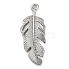 Non-Tarnish 316 Stainless Steel Pendants STAS-B047-05P-1