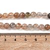 Natural Black Gold Rutilated Quartz Beads Strands G-L657-B02-6mm-3