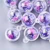 Plastic Ball Pendants KY-T004-04A-1