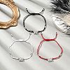 3Pcs Nylon Thread Braided Bead Bracelets BJEW-JB11212-2