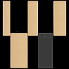 5Pcs 5 Styles Acrylic Board TOOL-CP0001-39-1