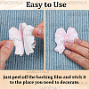 12Pcs 2 Styles Bowknot Polyester Iron on/Sew on Patches DIY-CY0001-15-5