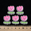 Transparent Acrylic Beads MACR-S374-03B-07-4