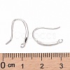 Anti-Tarnish Rhodium Plated 925 Sterling Silver Earring Hooks LS-STER-K168-096P-3