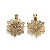 Tibetan Style Alloy Focal Pendants X-GLF9727Y-1