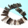 Natural Smoky Quartz Beads Strands G-L551B-13-2