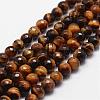 Natural Tiger Eye Beads Strands G-D840-39-6mm-1