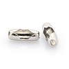 Tarnish Resistant Stainless Steel Ball Chain Connectors STAS-L018E-P-1