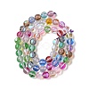 Electroplated Synthetic Moonstone Beads Strands G-C131-A01-01-2