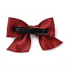 Solid Color Bowknot Cloth Alligator Hair Clip PHAR-D013-04B-4