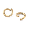 Ion Plating(IP) 304 Stainless Steel Open Jump Rings STAS-M081-01G-06-2