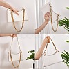 4Pcs 2 Styles Aluminum Chain Bag Strap AJEW-SZ0001-69-6