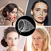 1Pc Mesh Veil Cloth Hair Bands OHAR-CP0001-32-5