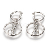 Alloy Key Clasps X-PALLOY-T010-07P-1
