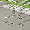 925 Sterling Silver Leverback Earring Findings STER-T002-227S-7
