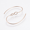 Ion Plating(IP) 304 Stainless Steel Earring Hooks STAS-F148-05RG-2