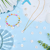 104Pcs 26 Styles Natural Freshwater Shell Pendants SSHEL-SC0001-52-4