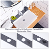 Diatomaceous Earth Bathroom Faucet Mat FIND-WH0139-816A-2