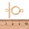 304 Stainless Steel Ring Toggle Clasps STAS-Q179-01G-4